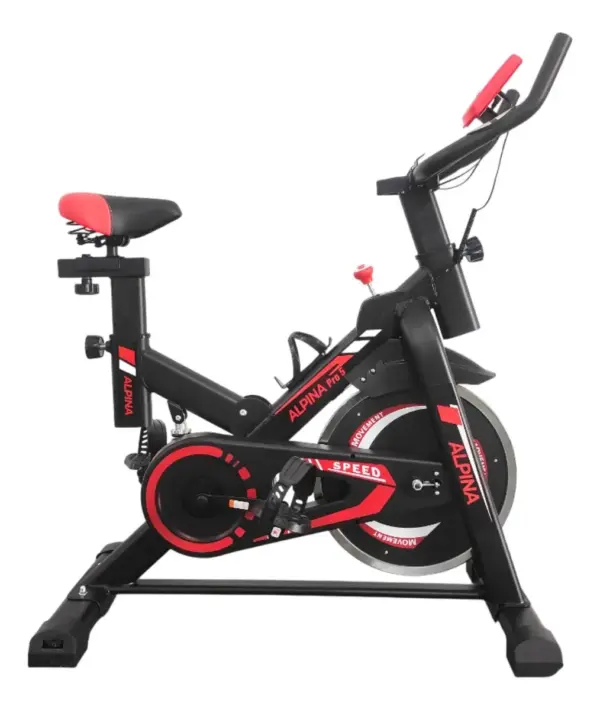 Bicicleta Fija Alpina 5 Profesional Spinning 13 Kg Monoshock