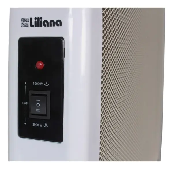 Calefactor Eléctrico Panel Liliana Cm700 Blanco - Image 2